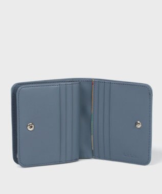 Paul Smith スワールプラー 2つ折り財布 ライトブルー
