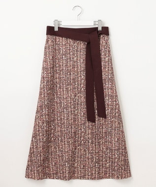 プリントジャガードストレッチ スカート / 自由区 | ファッション通販