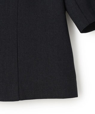 TOCCA 【松木育未さん着用】BRIGHT BREEZE 半袖ショートジャケット ネイビー系