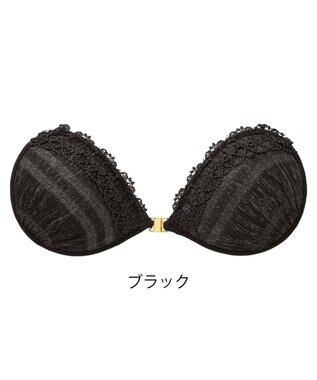 BRADELIS New York 【NuBra / ナチュラルタイプ】ヌーブラ・エアーライト エール  ブラ特有の締めつけがないストレスフリーブラ ブラック