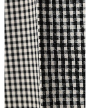 earth music&ecology Ｔ／Ｒストレートパンツ Gingham Check