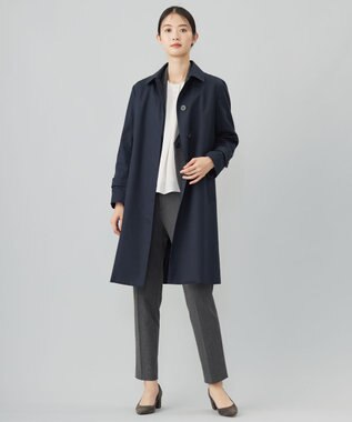 J.PRESS LADIES T/Rアルガンシルク テーラード ジャケット ライトグレー系