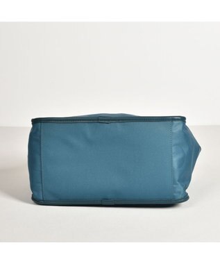 Y'SACCS ヒートエンボス ポルカドットトート Sサイズ ブルー