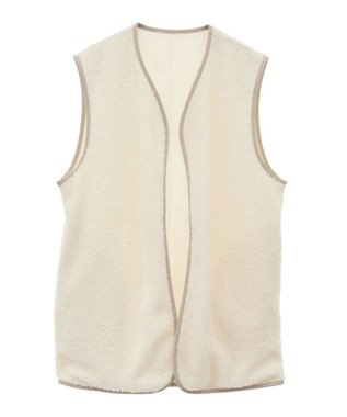 Green Parks ＢＰ　パイピングライトボアベスト Off White