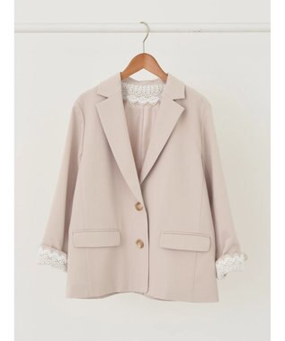 earth music&ecology シングルテーラードジャケット Beige