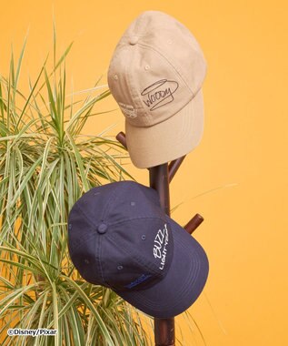 AMERICAN HOLIC 【TOY STORY】ヴィンテージ加工サインロゴCAP Brown