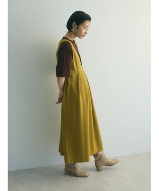 Green Parks armonia.前後２ｗａｙポンチジャンスカ Mustard