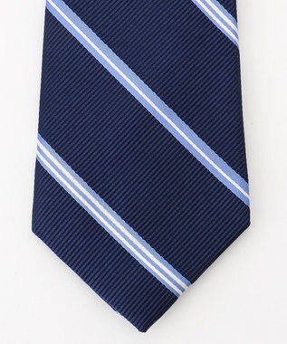 J.PRESS MEN 【フレッシャーズにもおすすめ】レジメンタル ネクタイ ネイビー系1