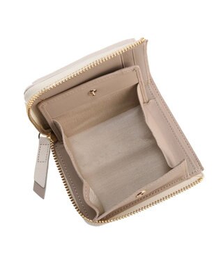 ACE BAGS & LUGGAGE 【新色登場】 Jewelna Rose ブリヨン 本革 二つ折り財布 15142 オフホワイト