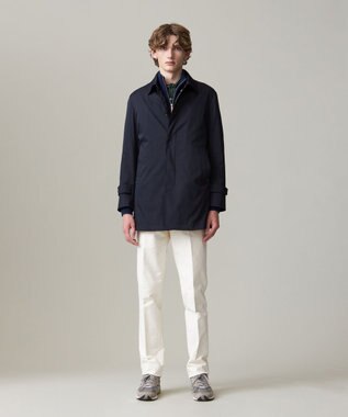J.PRESS MEN 【デタッチャブル】スタンドフォールシートコート / ダウンライナー ネイビー系