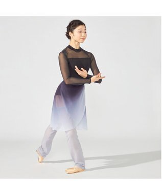 Chacott 【Nela ライン】レッグウォーマーロング ヒヤシンス