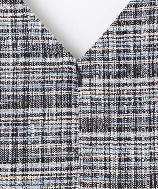 Feroux 【洗える】ツイード ジャンパースカート ピンク系9