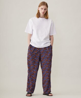 UNFILO MENS TORO TORO イージー ワイドパンツ [24年春夏商品] 花柄青