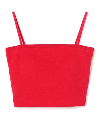 uncrave スムースニット カップ付きバンドゥ スカーレット