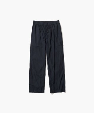 ATON COTTON LAWN | ワイドパンツ - UNISEX- NAVY