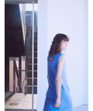 Green Parks カットワークデザインカットソーワンピース Purple