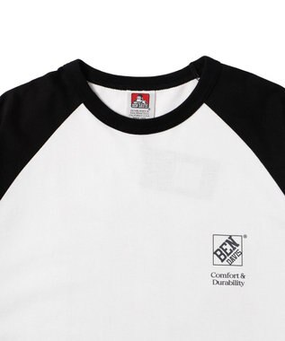 WEGO 【ユニセックス着用ITEM】別注ベンデイビスラグランT ブラック