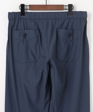 JOSEPH ABBOUD MOUNTAIN 【2WAYストレッチ/ECO撥水性】2WAYストレッチジャガードパンツ ネイビー系