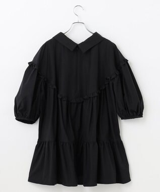 #Newans 【ANSWER for Co-Creation】サークルティアードチュニック ブラック系