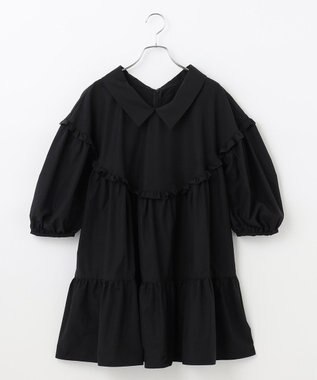 #Newans 【ANSWER for Co-Creation】サークルティアードチュニック ブラック系