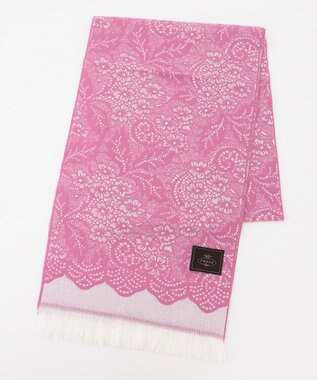 TOCCA JAQUARD LACE STOLE ストール ピンク系