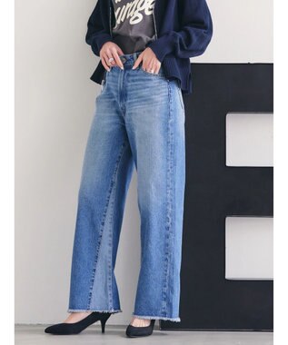 AMERICAN HOLIC 切替フレアデニム Indigo