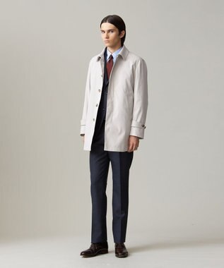 J.PRESS MEN 【デタッチャブル】スタンドフォールシートコート / ダウンライナー アイボリー系