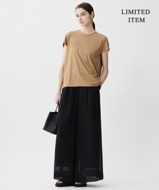 ICB 【WEB限定・接触冷感・UVカット・速乾】マットスキューバ 半袖プルオーバー チノベージュ系