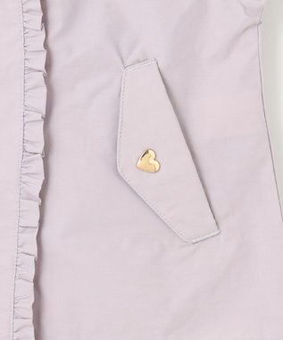 ANY KIDS ガーリー マウンテン パーカー ラベンダー