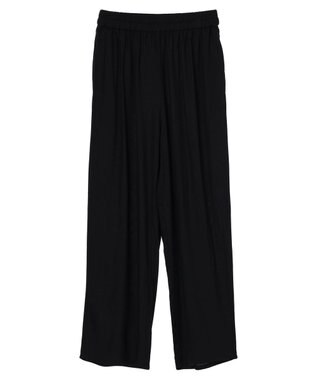 CRAFT STANDARD BOUTIQUE レーヨンイージーパンツ Black