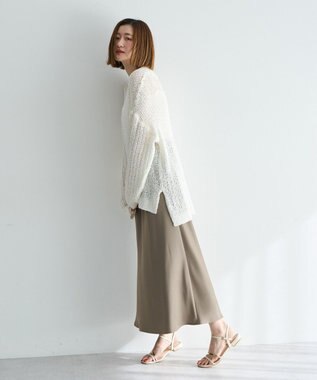 YECCA VECCA ルーズニットプルオーバー Ivory