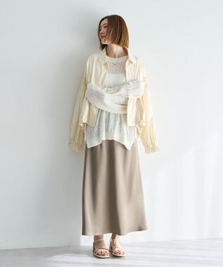YECCA VECCA ルーズニットプルオーバー Ivory