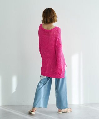 YECCA VECCA ルーズニットプルオーバー Pink