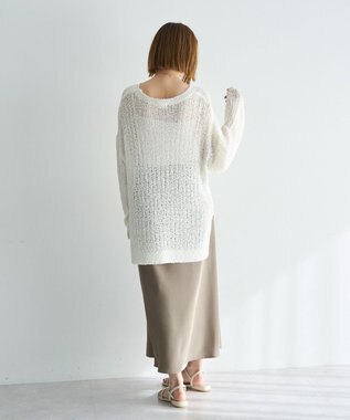 YECCA VECCA ルーズニットプルオーバー Ivory