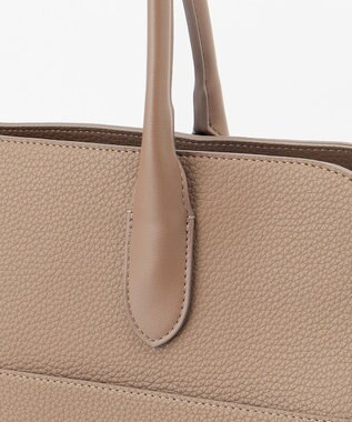 ICB 【A4サイズ収納可】ボストントート ベージュ系