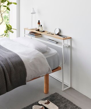 tower 棚板が動く後付けヘッドボード タワー ホワイト