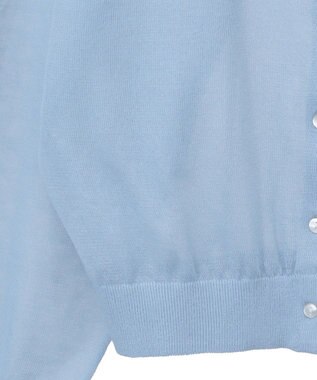 AMERICAN HOLIC シアークルーネックニットカーディガン Light Blue