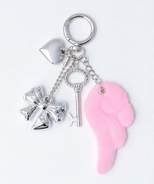 WEGO エンジェルウィングキーホルダー ピンク