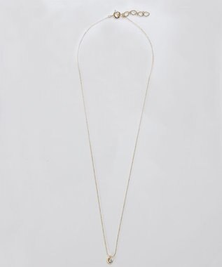 Phoebe 【金属アレルギー対応】スパークルドットビジューネックレス/ニッケルフリー ゴールド ゴールド