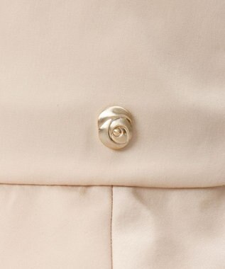 AURORA 【 LANVIN COLLECTION（ランバン コレクション） 】グログランリボンキャペリンハット ベージュ