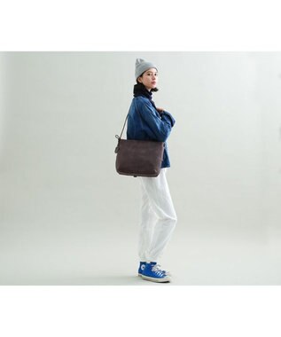 genten ゴートベーシック 2WAYショルダーバッグ グレー