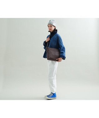 genten ゴートベーシック 2WAYショルダーバッグ グレー