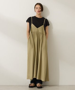 AMERICAN HOLIC 前後２ＷＡＹキャミワンピース Khaki