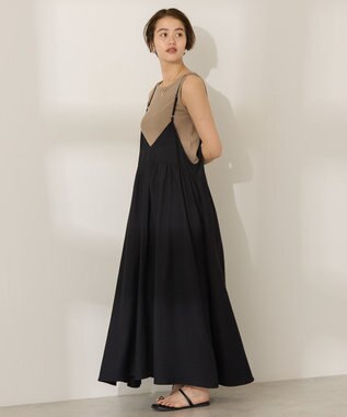 AMERICAN HOLIC 前後２ＷＡＹキャミワンピース Black