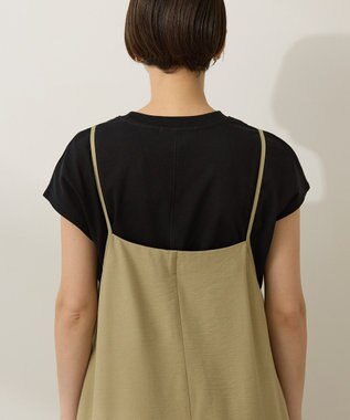 AMERICAN HOLIC 前後２ＷＡＹキャミワンピース Khaki