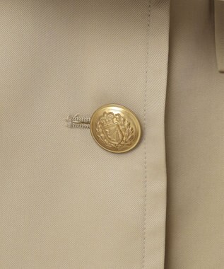 GRACE CONTINENTAL セーラーカラーサテンベスト ベージュ