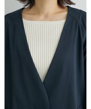 Green Parks 花粉防止　着流しコート Navy