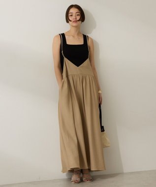 AMERICAN HOLIC 前後２ＷＡＹキャミワンピース Mocha
