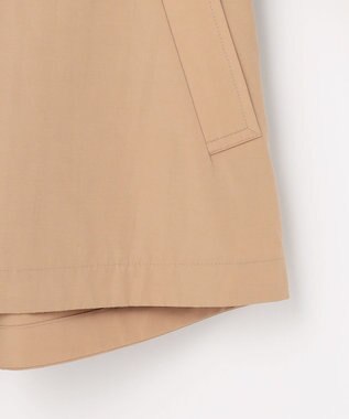 組曲 S タイプライターショート トレンチコート キャメル系