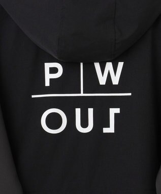 PW CIRCULUS 【MEN】NEW ダンボール デタッチャブルフーディー ブラック系